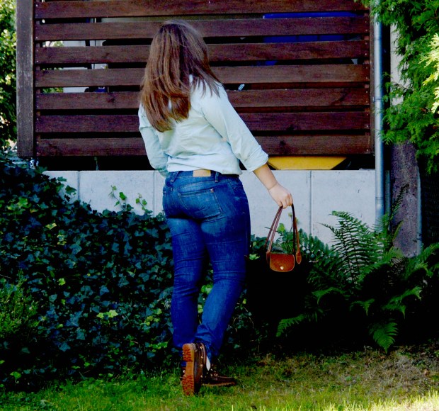 When Anna Denim all Over Longchamp Tasche Ralph Lauren Bluse Esprit Jeans Timberland Schuhe 2