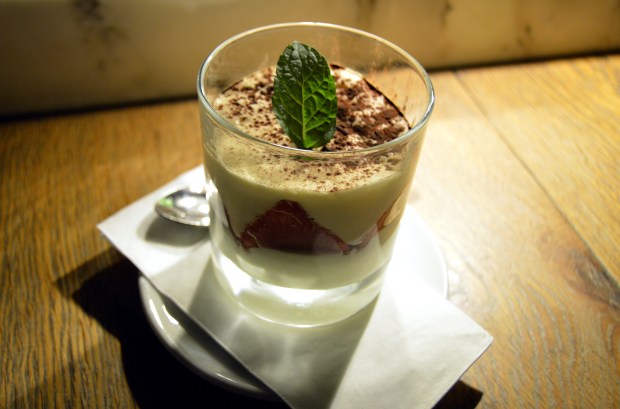 Nachtisch Vapiano Joghurt