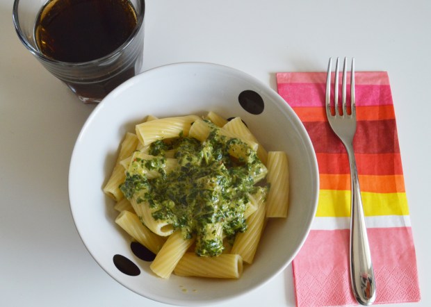 When Anna Food Nudeln Spinatsoße 1