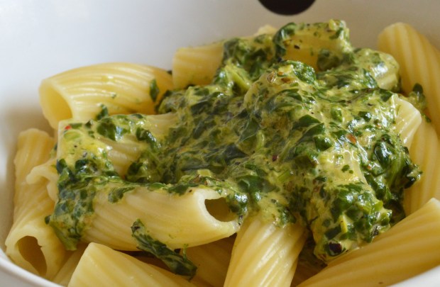 When Anna Food Nudeln Spinatsoße 3