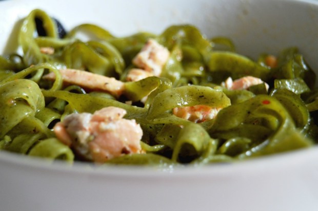 Collezione mit Sahne und Lachs 1