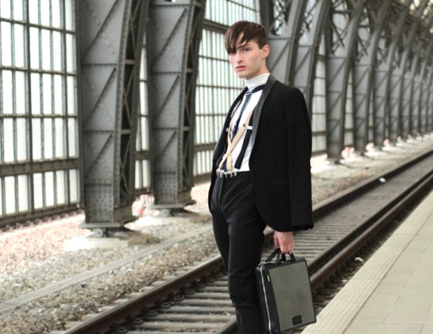 Das Hosenträger Outfit Fashion Blog Männer Männermode Fashionblogger Mister Matthew Outfit für Fashion Show in Leipzig